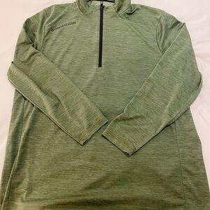 Vineyard Vines Green Quarter-Zip Sweatshirt